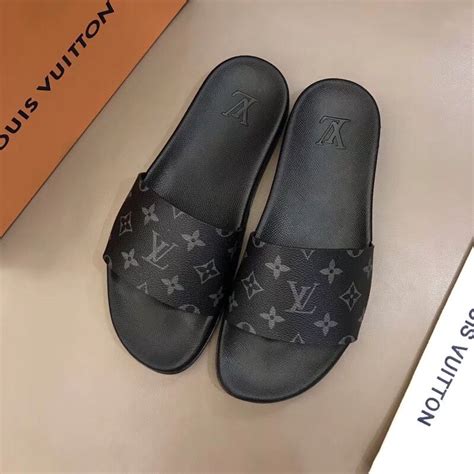 mens slides louis vuitton